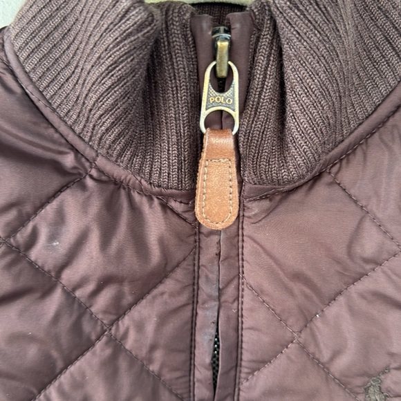 Ralph Lauren 4T Quilted Brown Coat - Picture 6 of 8